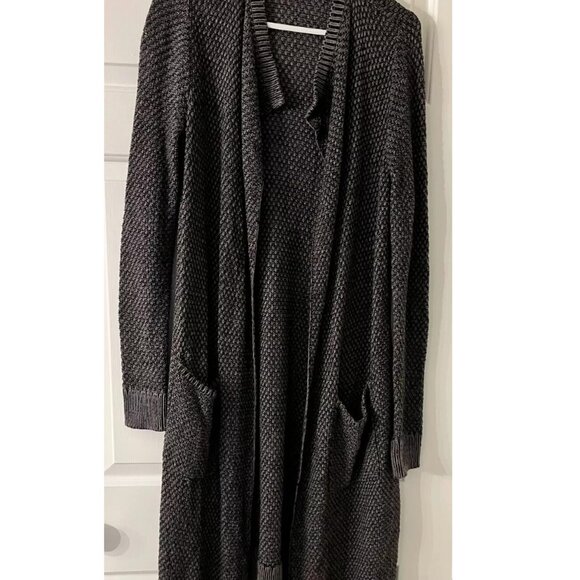 Cabi Lara Size M Gray Duster Long Sweater Jacket Style #3166 RETAIL $144! - Picture 2 of 6